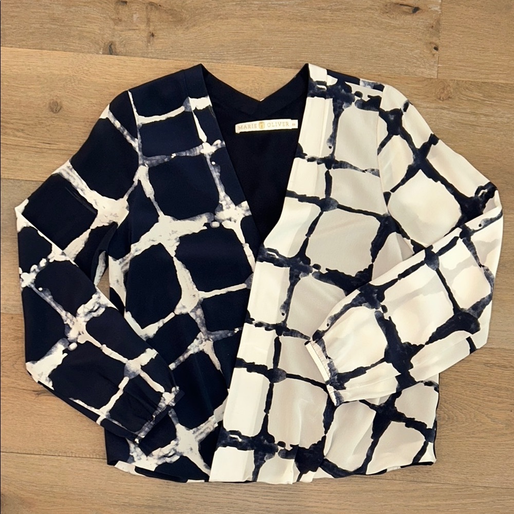 Marie Oliver Silk Top